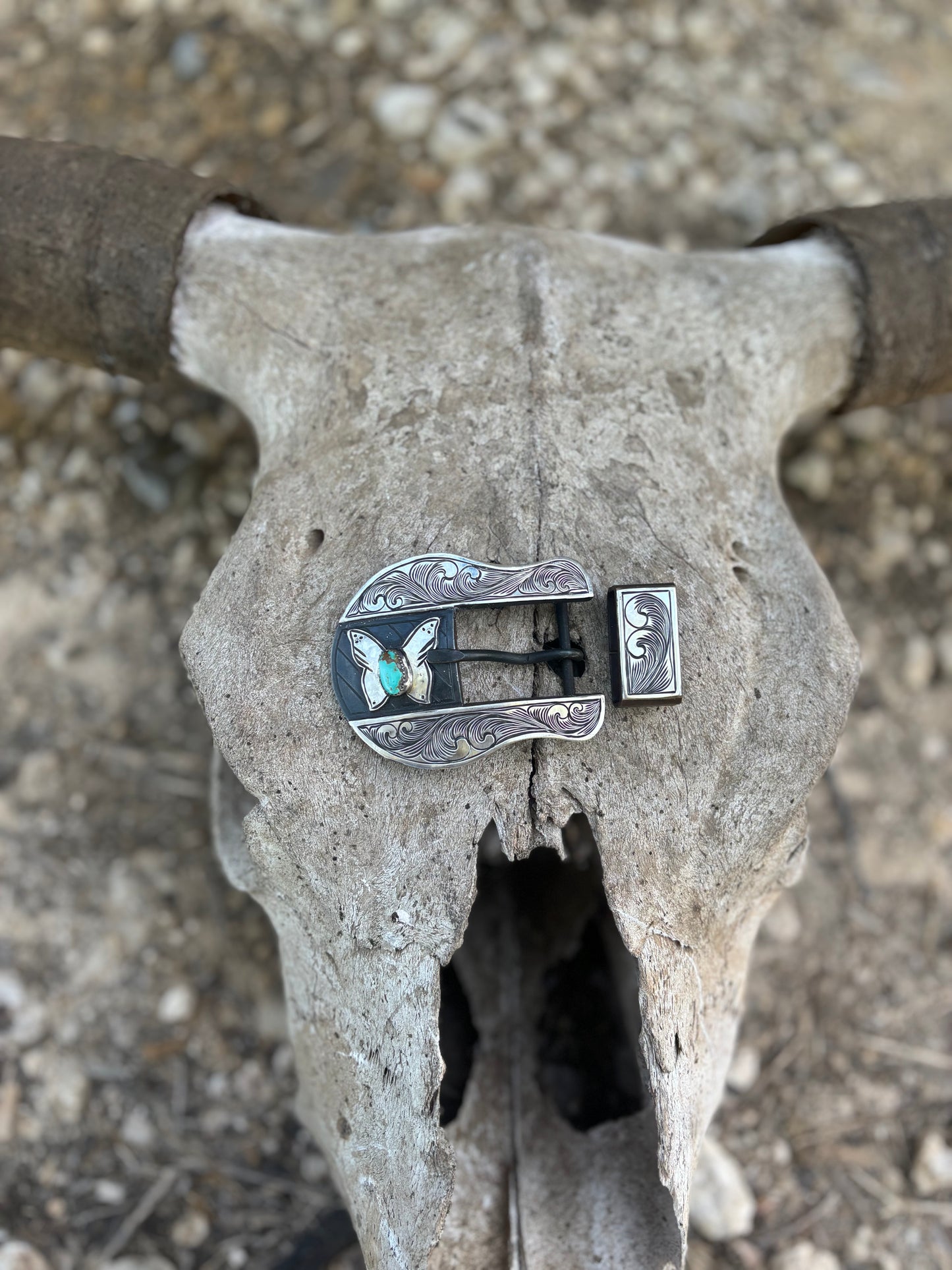 Butterfly Cowgirl Buckle