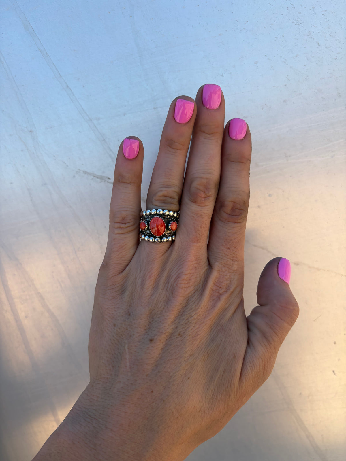 Red Spiny Ring