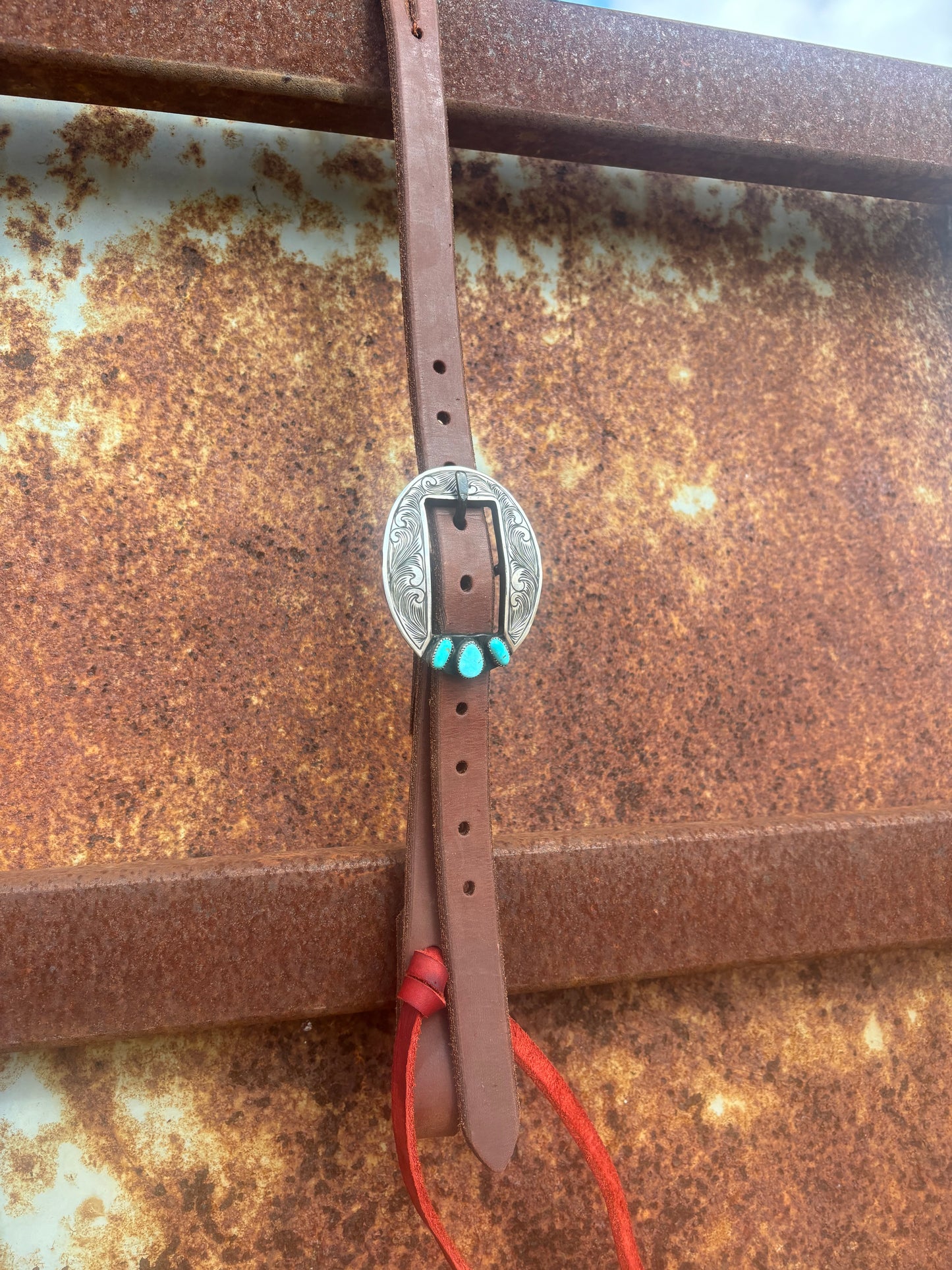 Turquoise Headstall Buckle