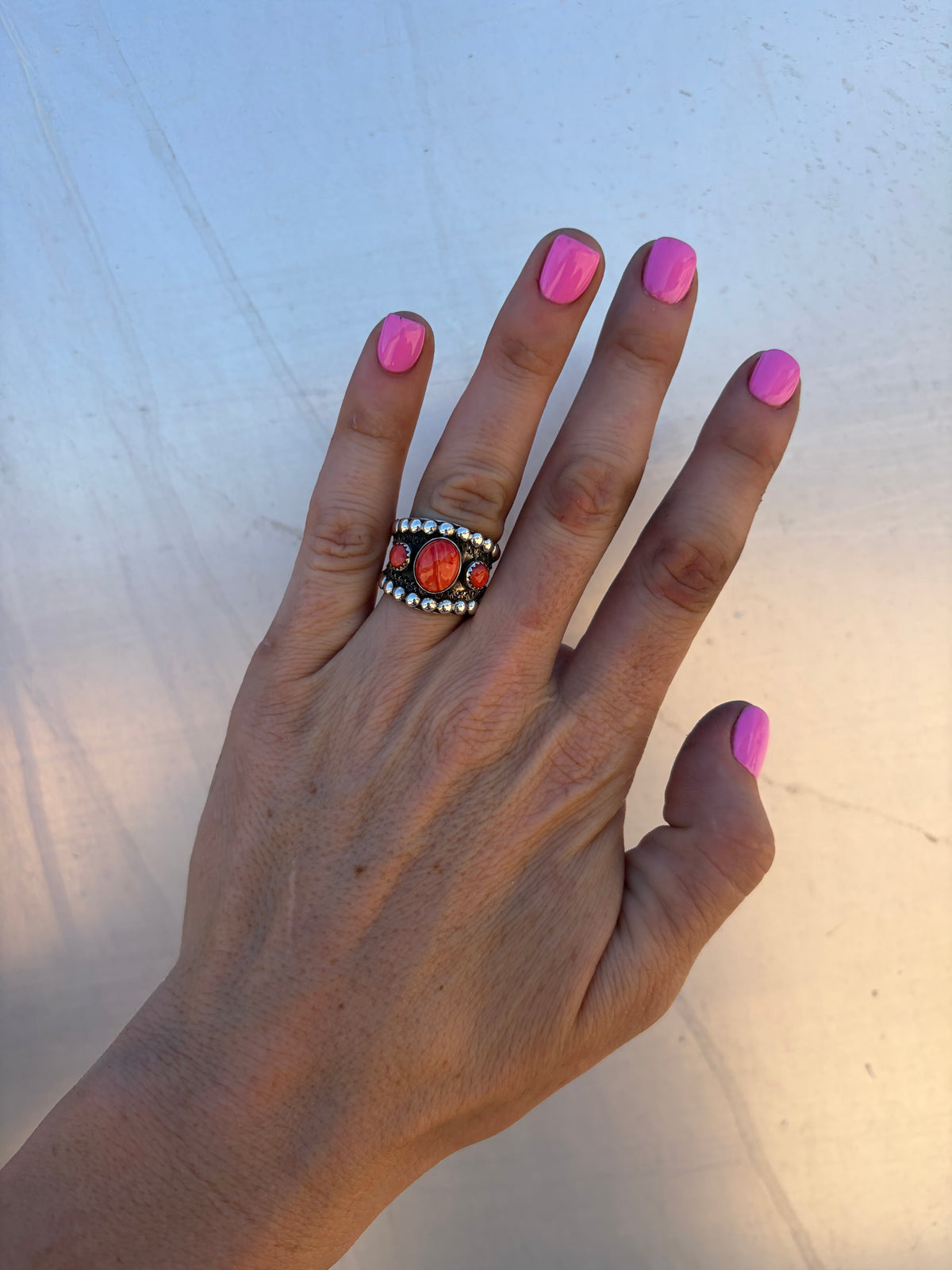 Red Spiny Ring