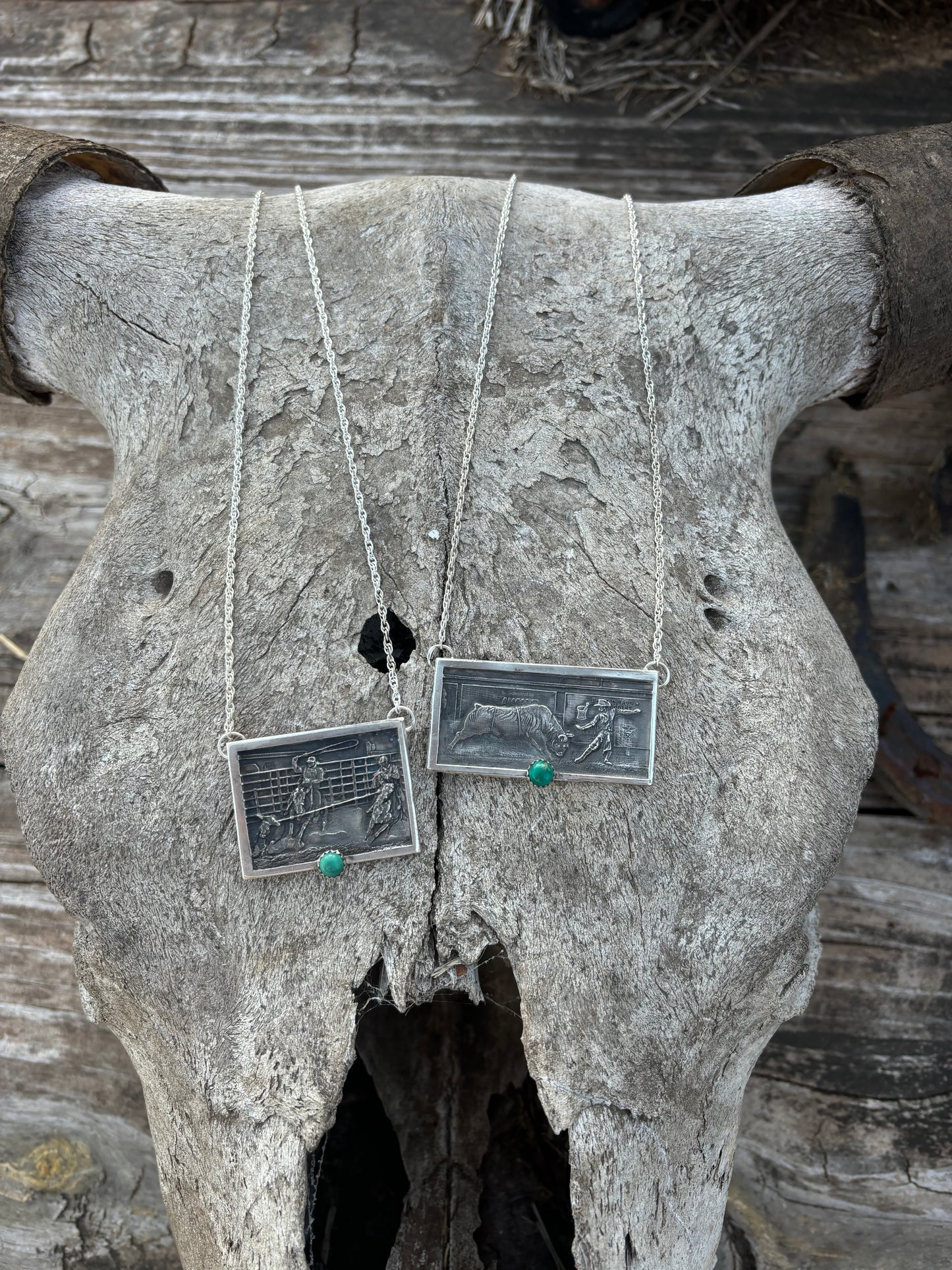 STERLING SILVER Necklace Rodeo/Lifestyle Picture DEPOSIT