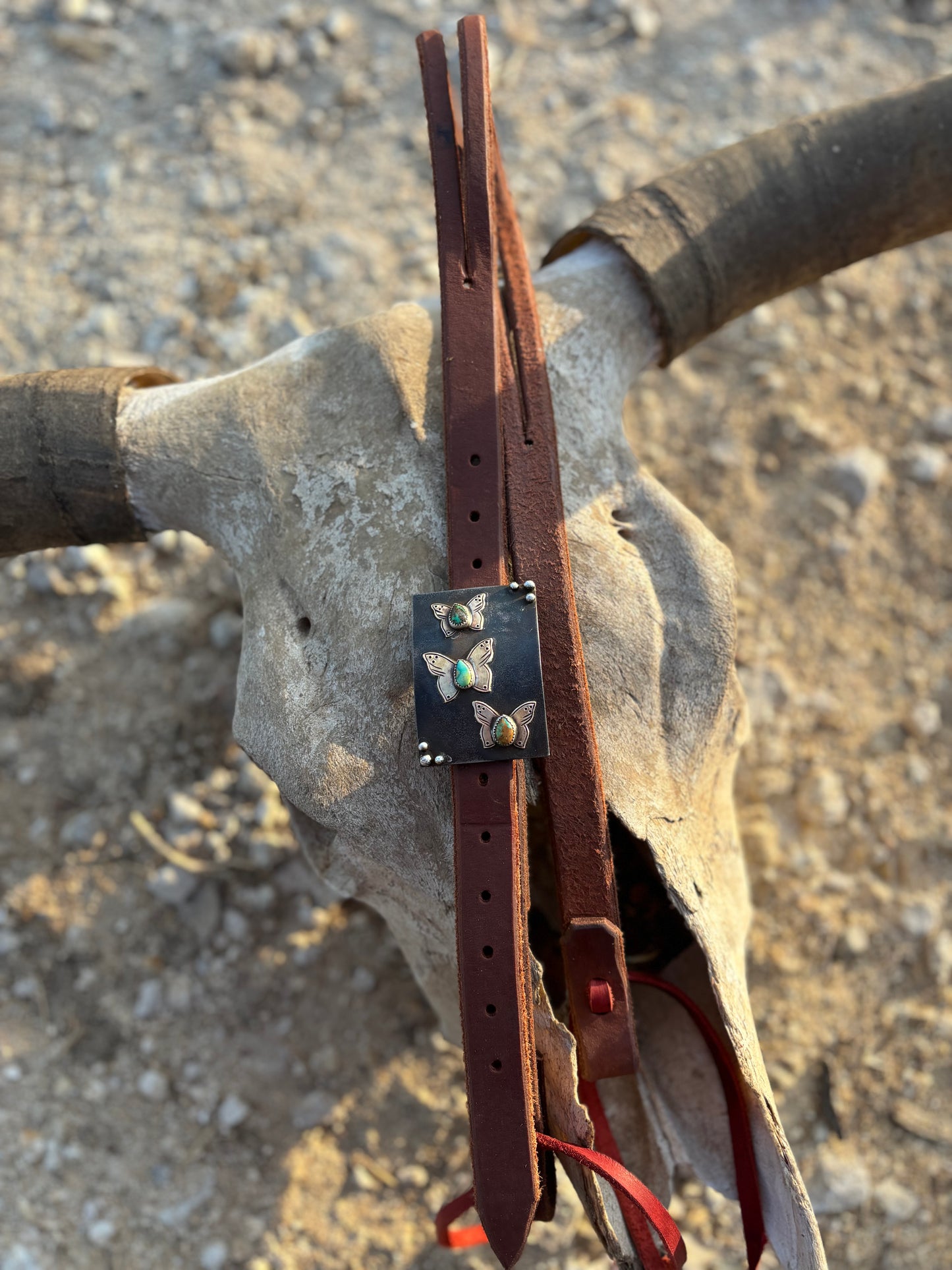 Brass Cowgirl Butterfly