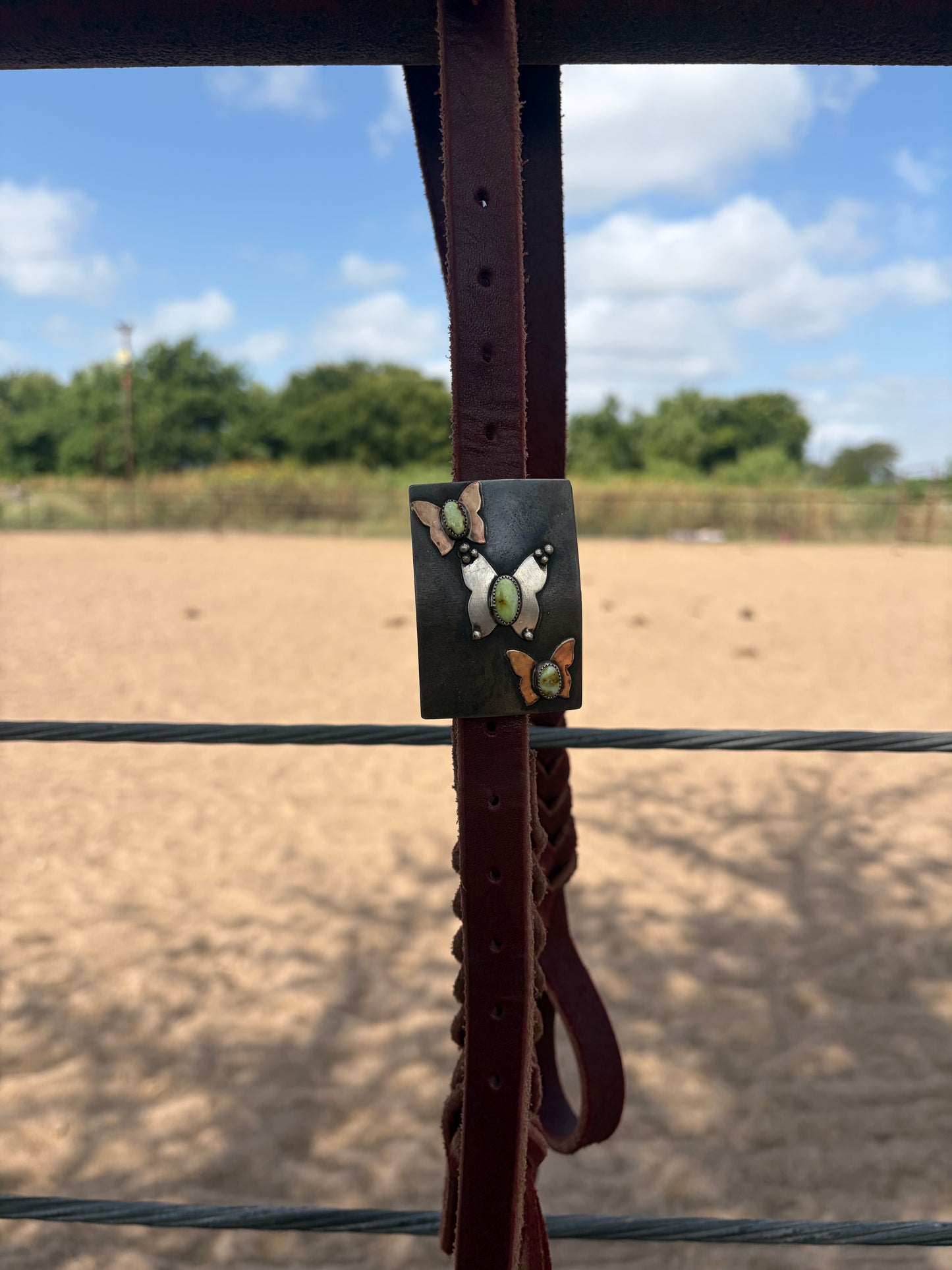 Simple Butterfly Headstall Buckle