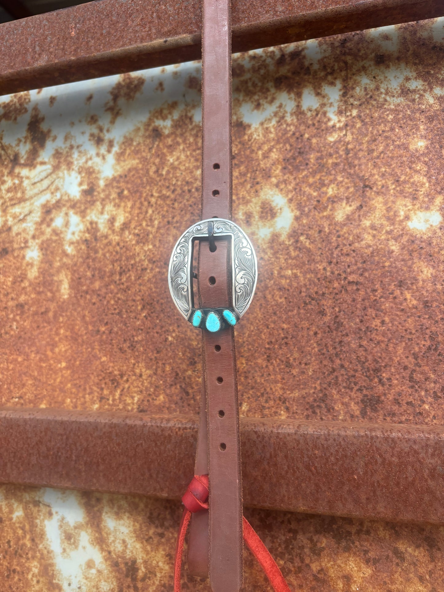 Turquoise Headstall Buckle