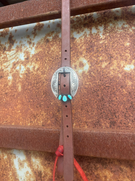 Turquoise Headstall Buckle