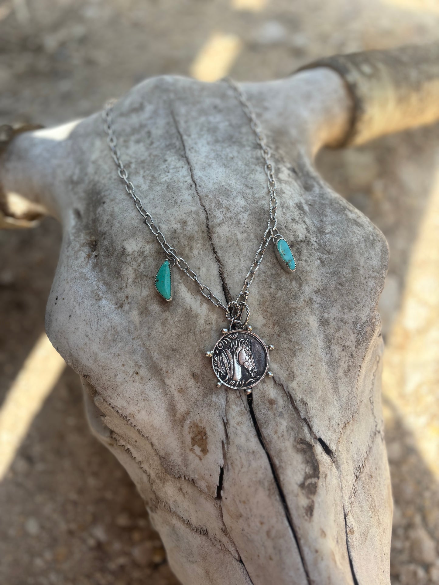 Horse Charm Necklace