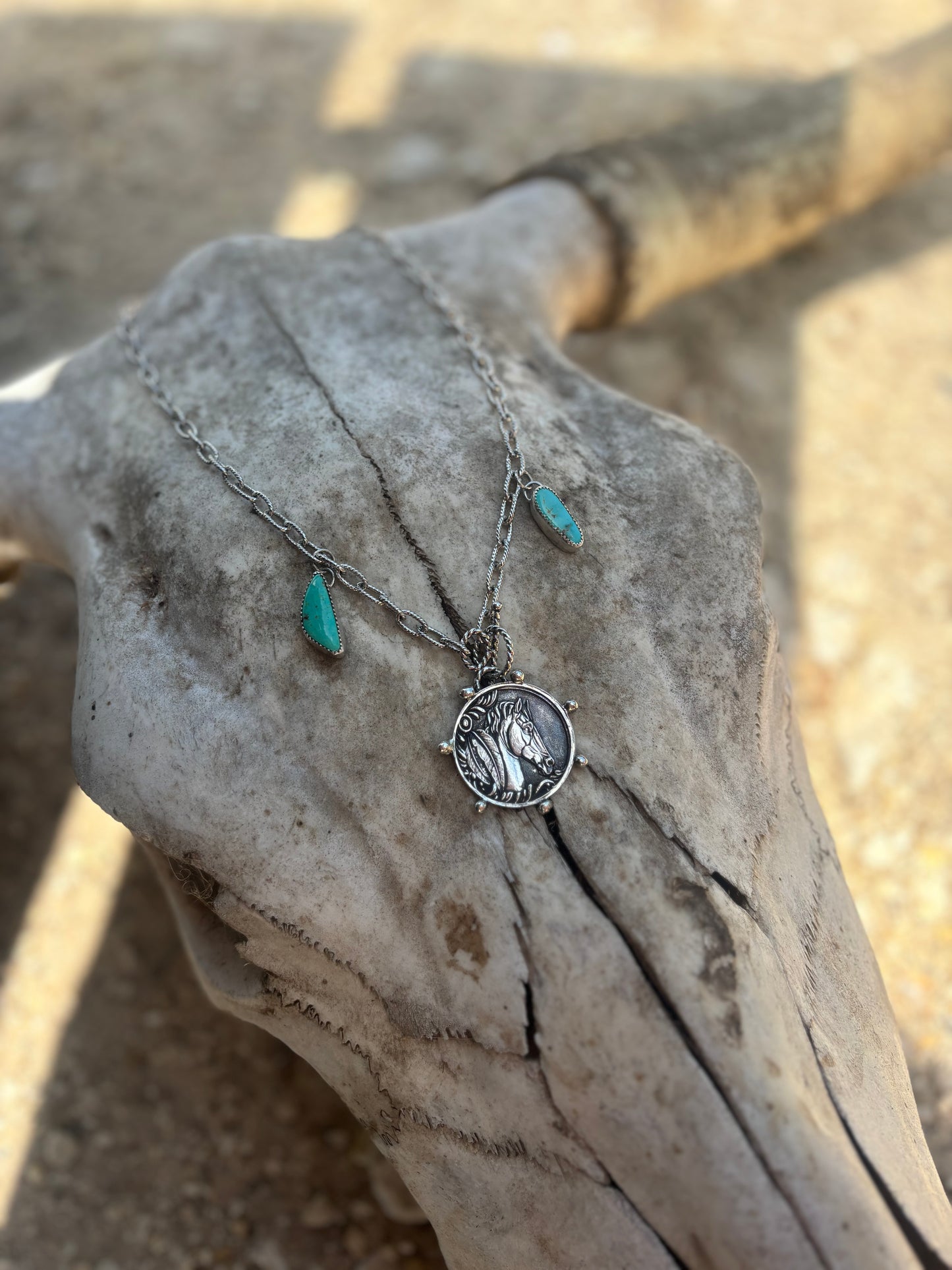 Horse Charm Necklace