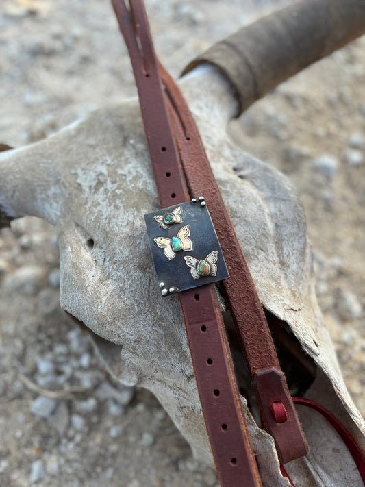 Brass Cowgirl Butterfly