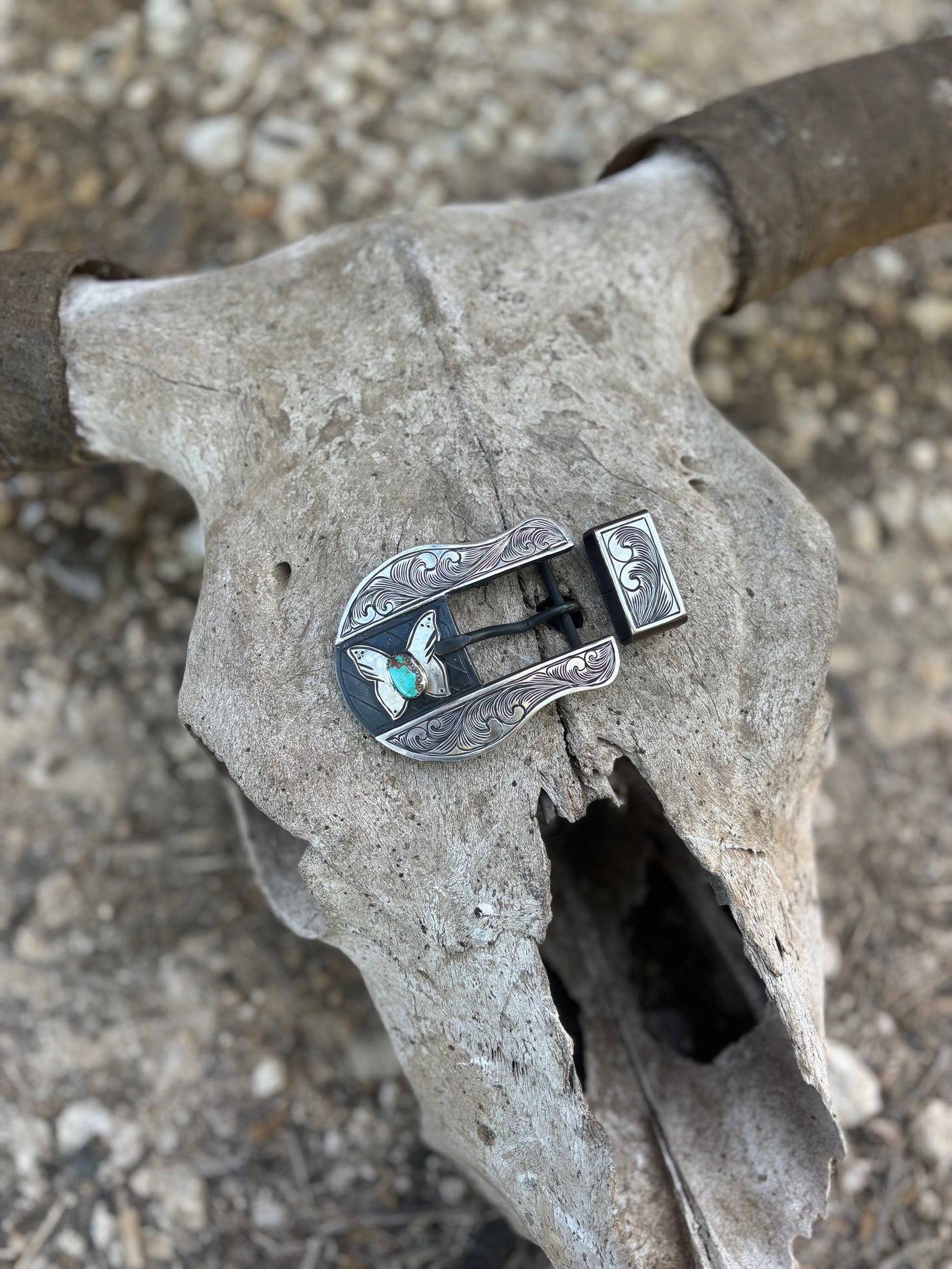 Butterfly Cowgirl Buckle