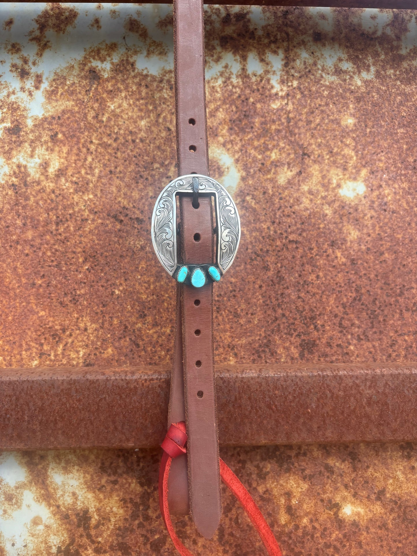 Turquoise Headstall Buckle