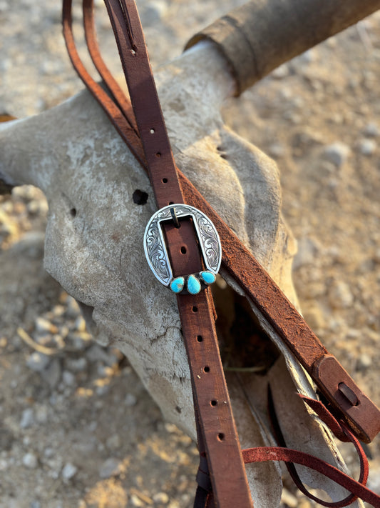 Turquoise Oval Buckle
