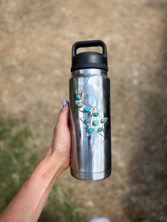 Shoot for the Moon and Stars Water Bottle