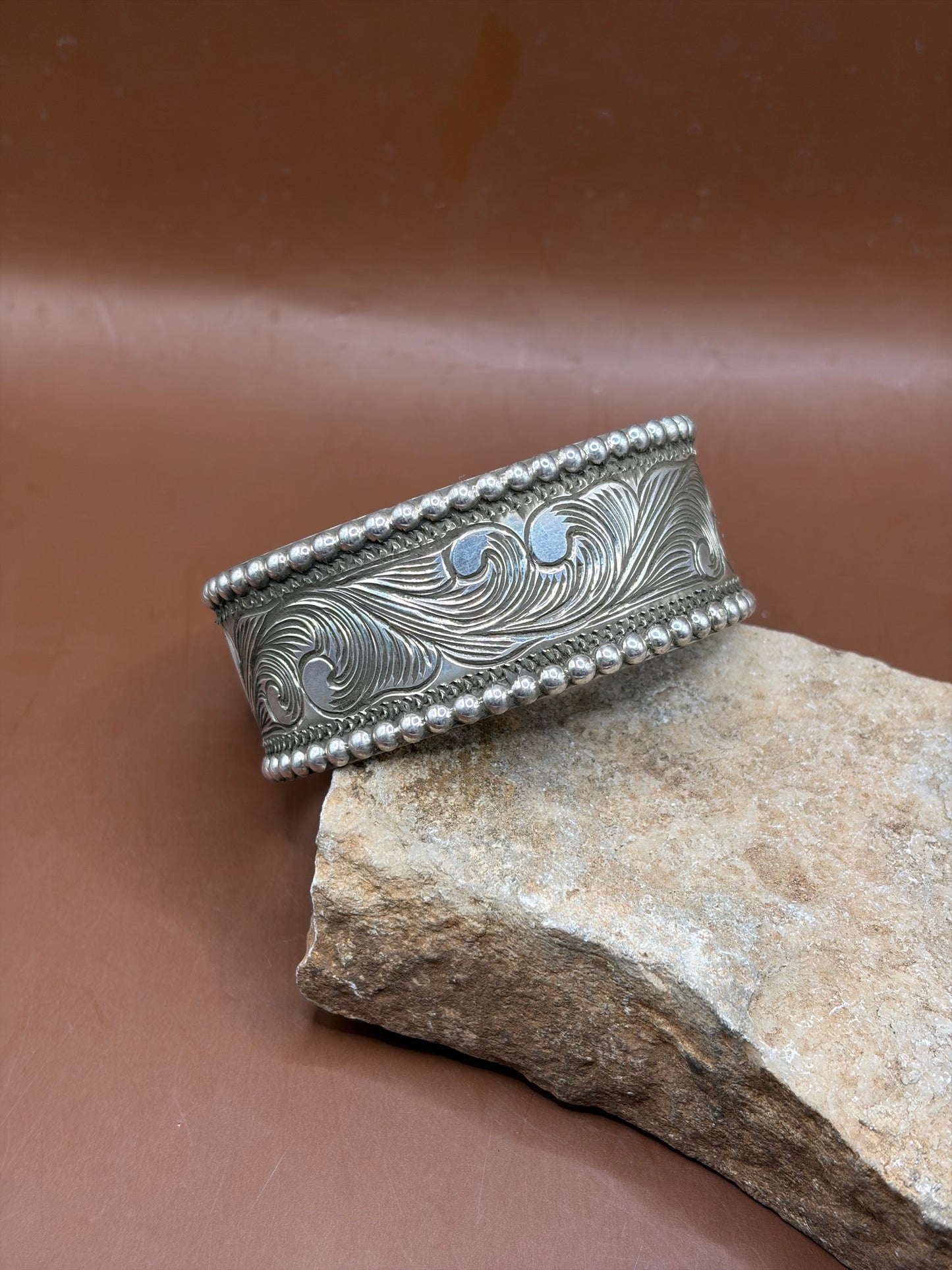 Hand Engraved Cuff
