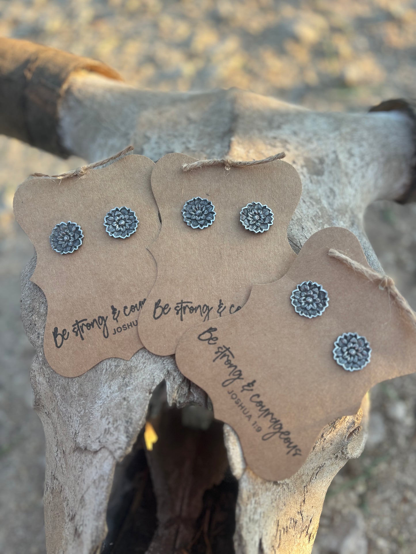 Elegant Floral Earrings