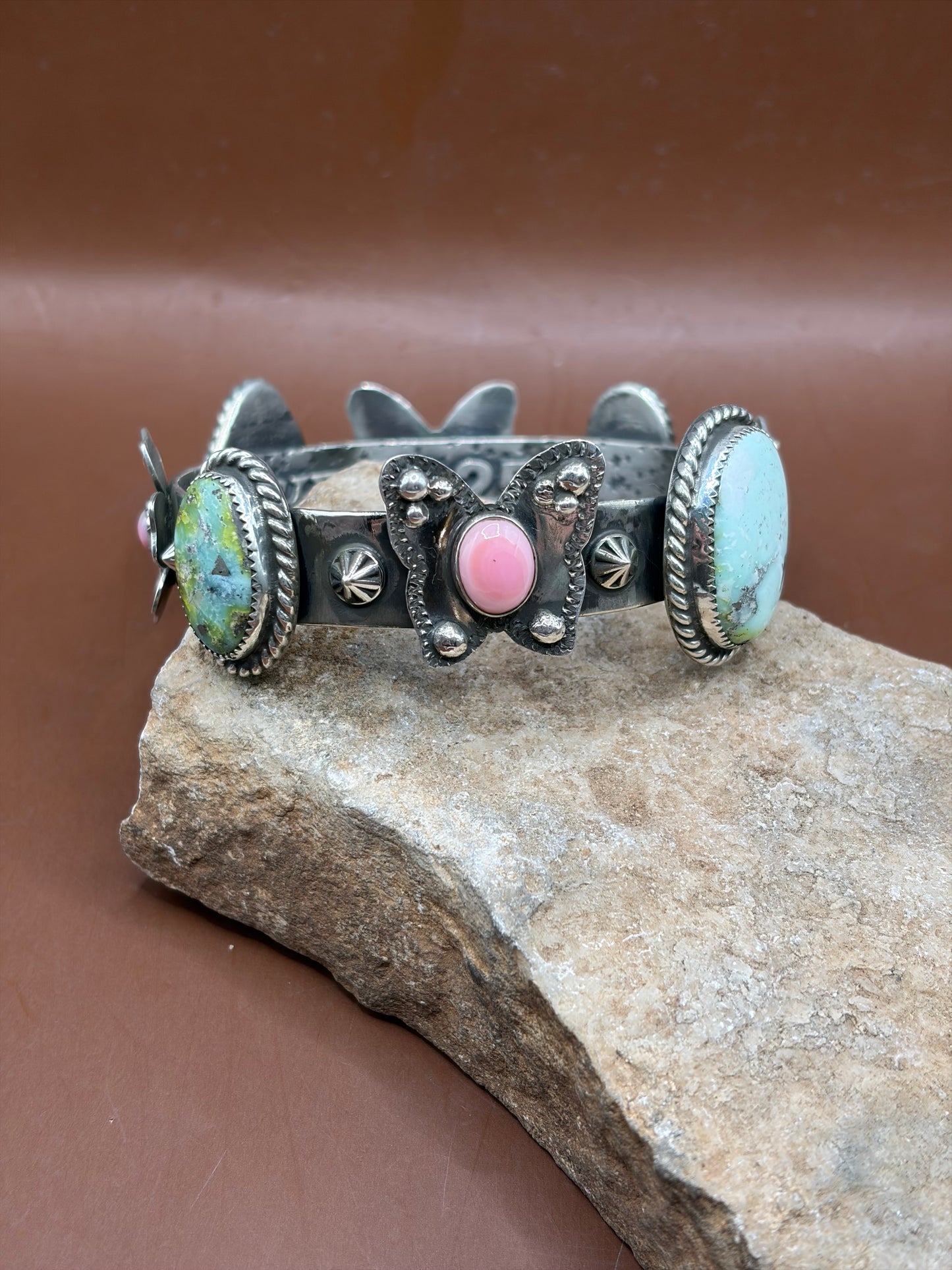 Butterfly Flower Bangle