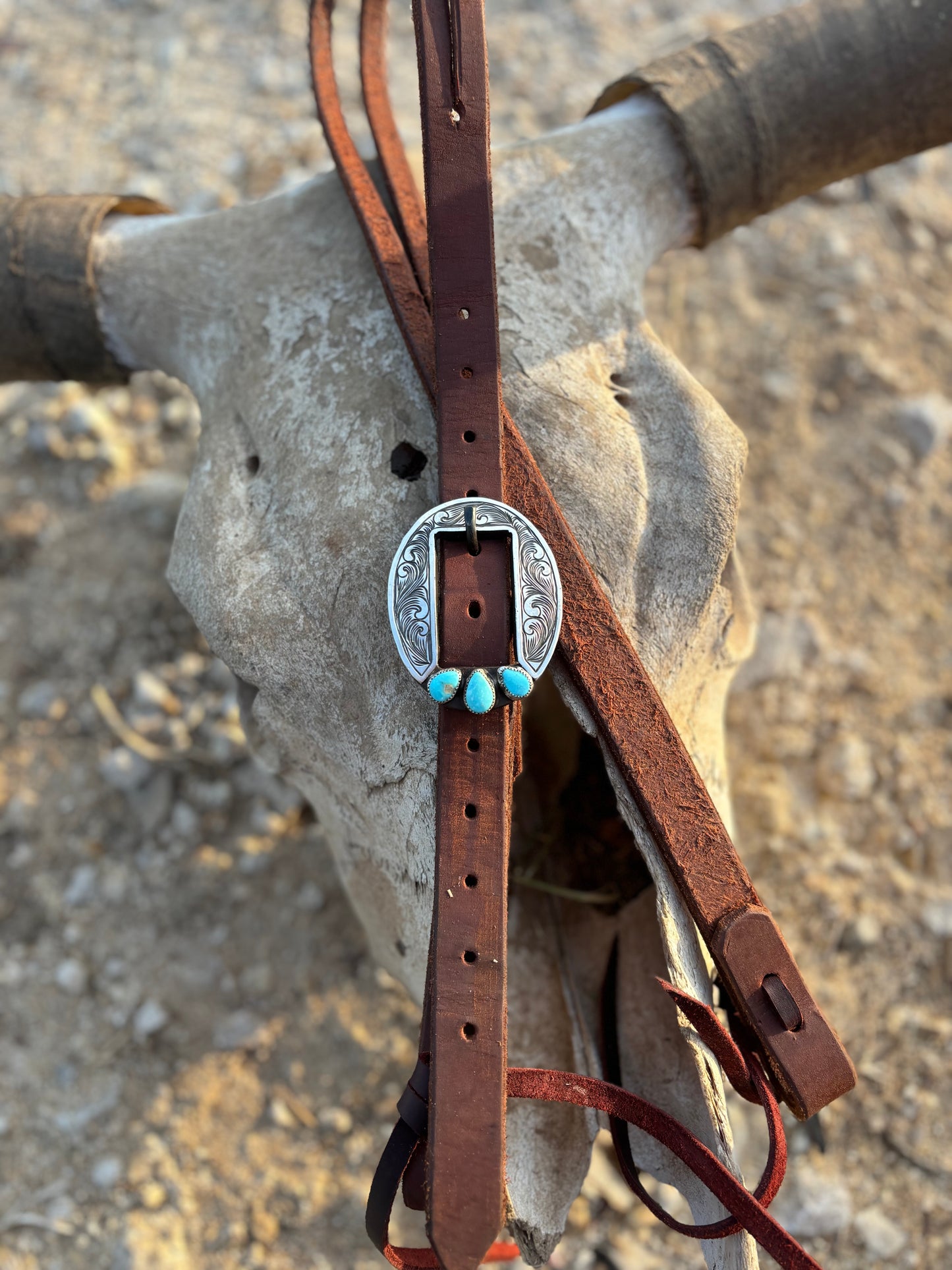 Turquoise Oval Buckle