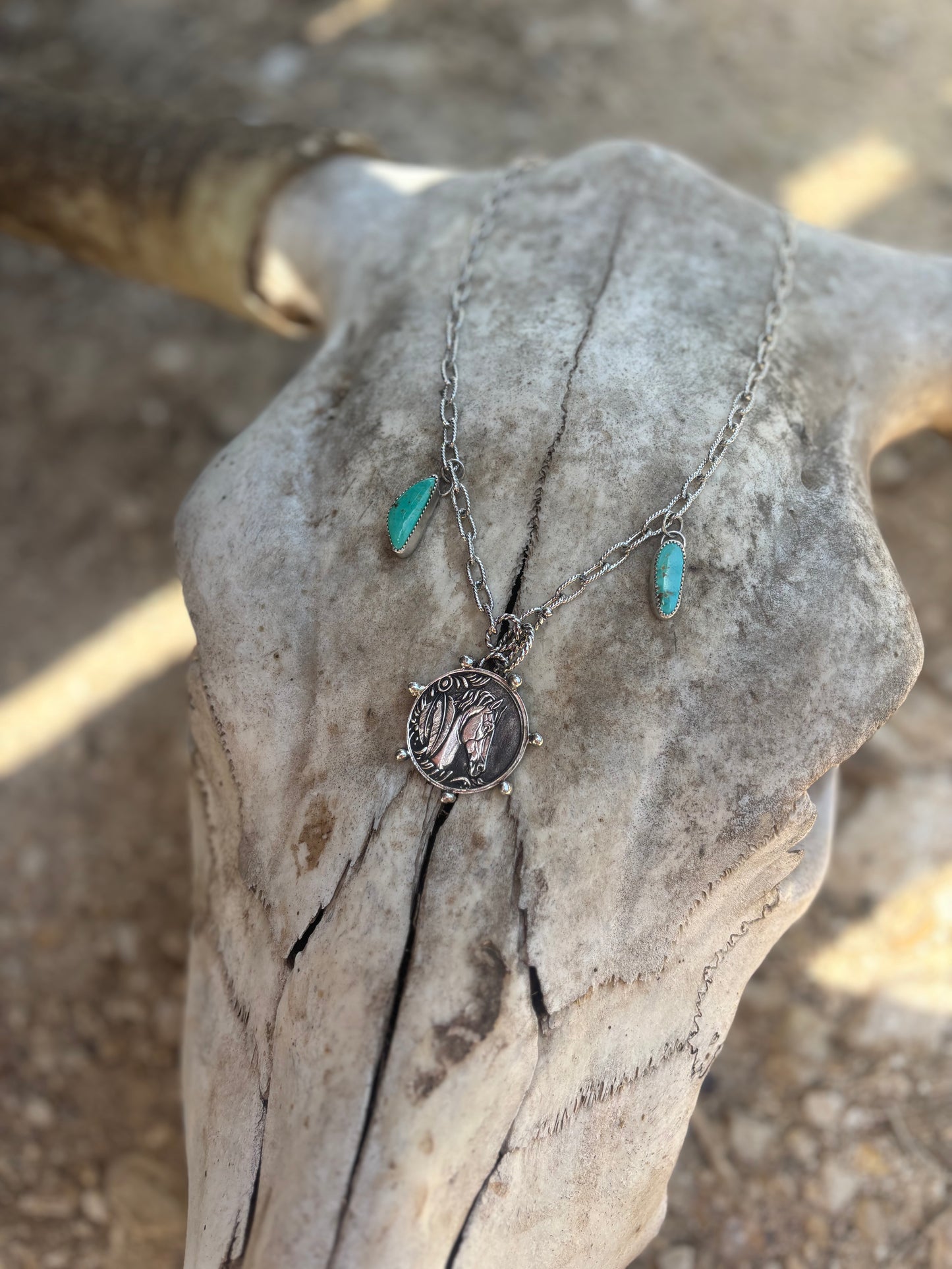 Horse Charm Necklace