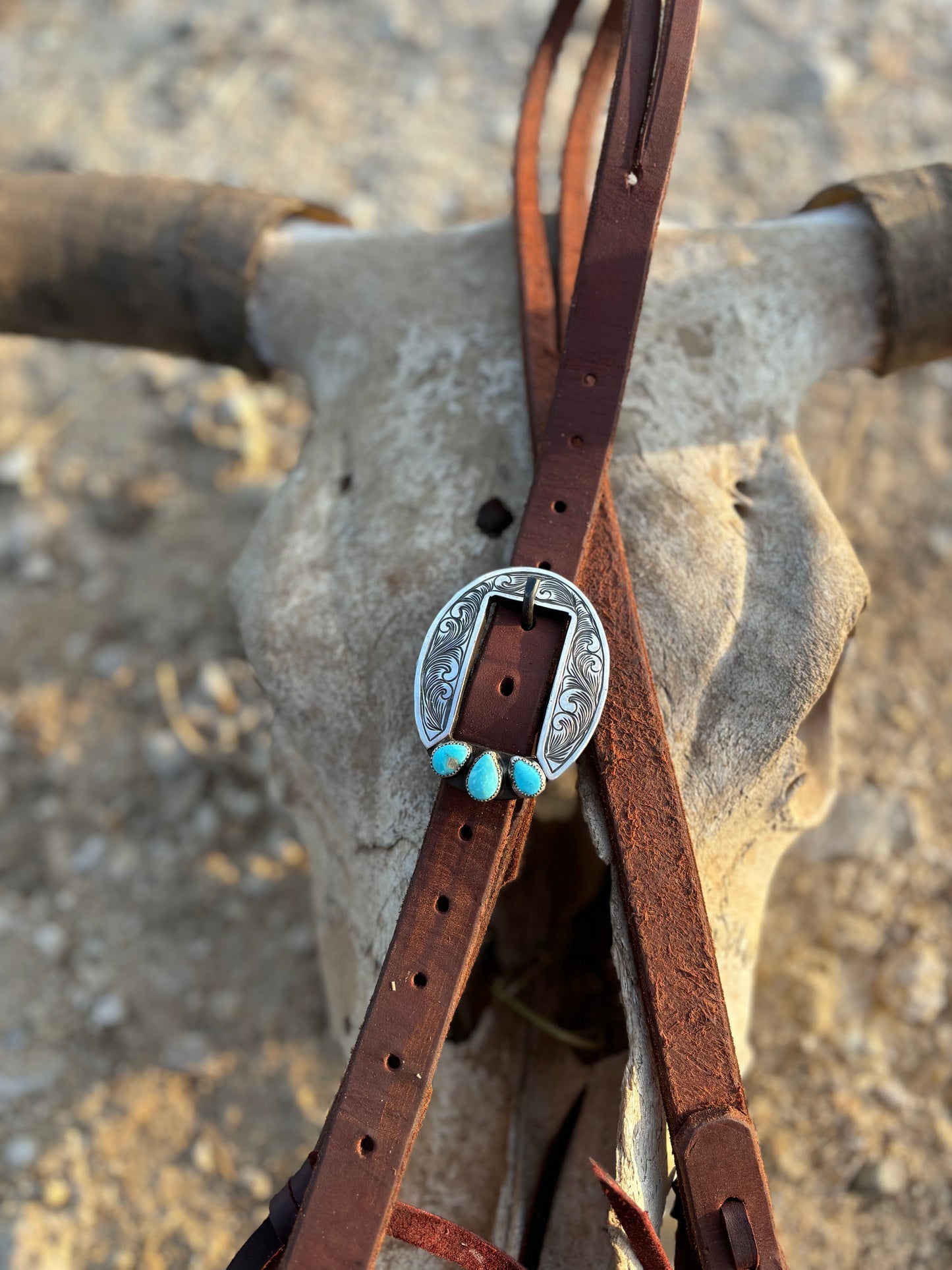 Turquoise Oval Buckle
