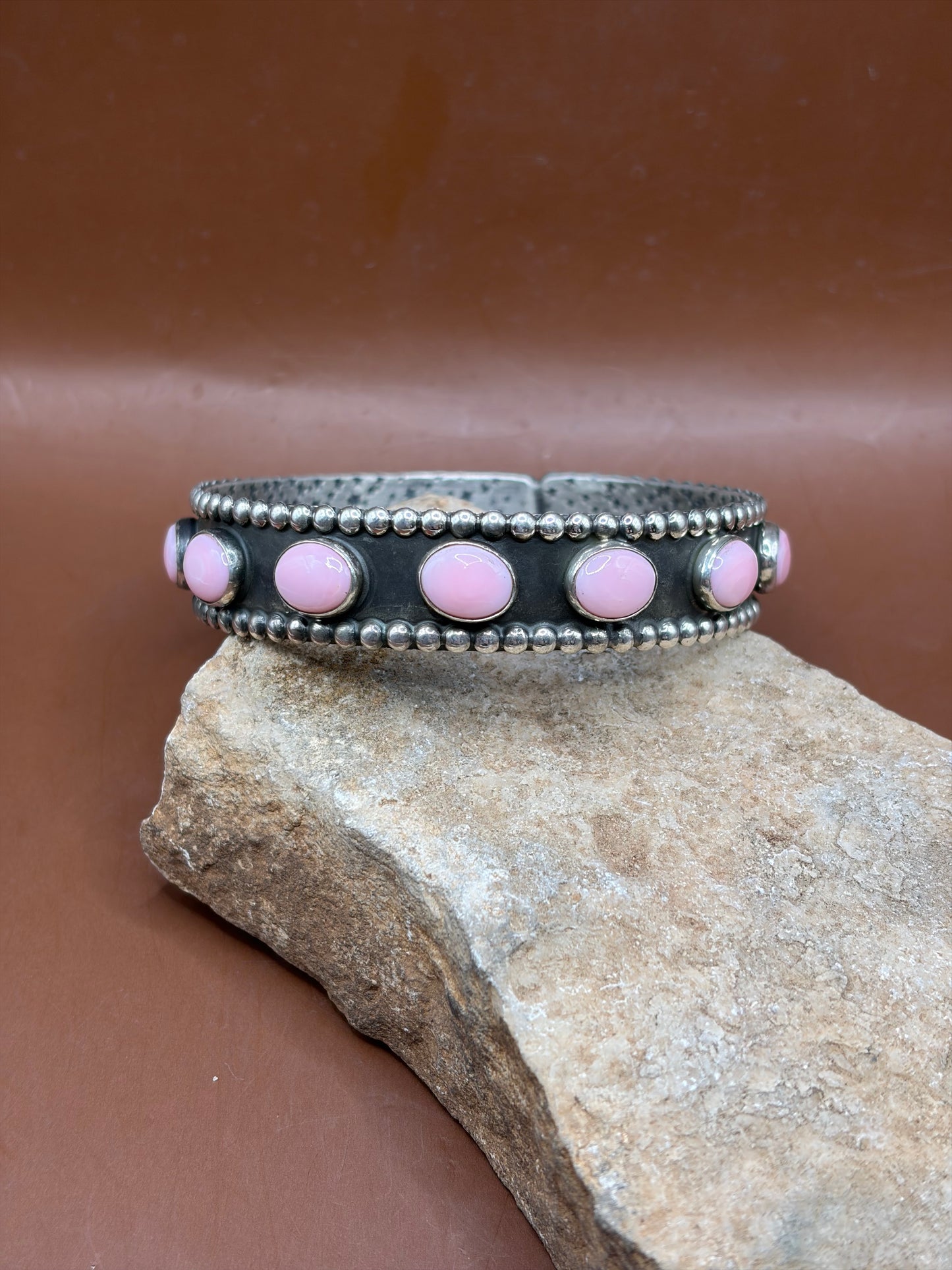 Pink Conch Bangle