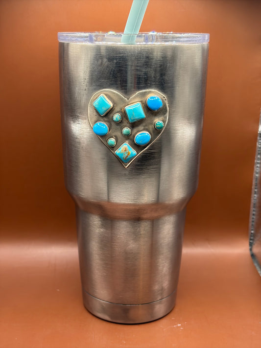 Kingman Mine Heart Cup