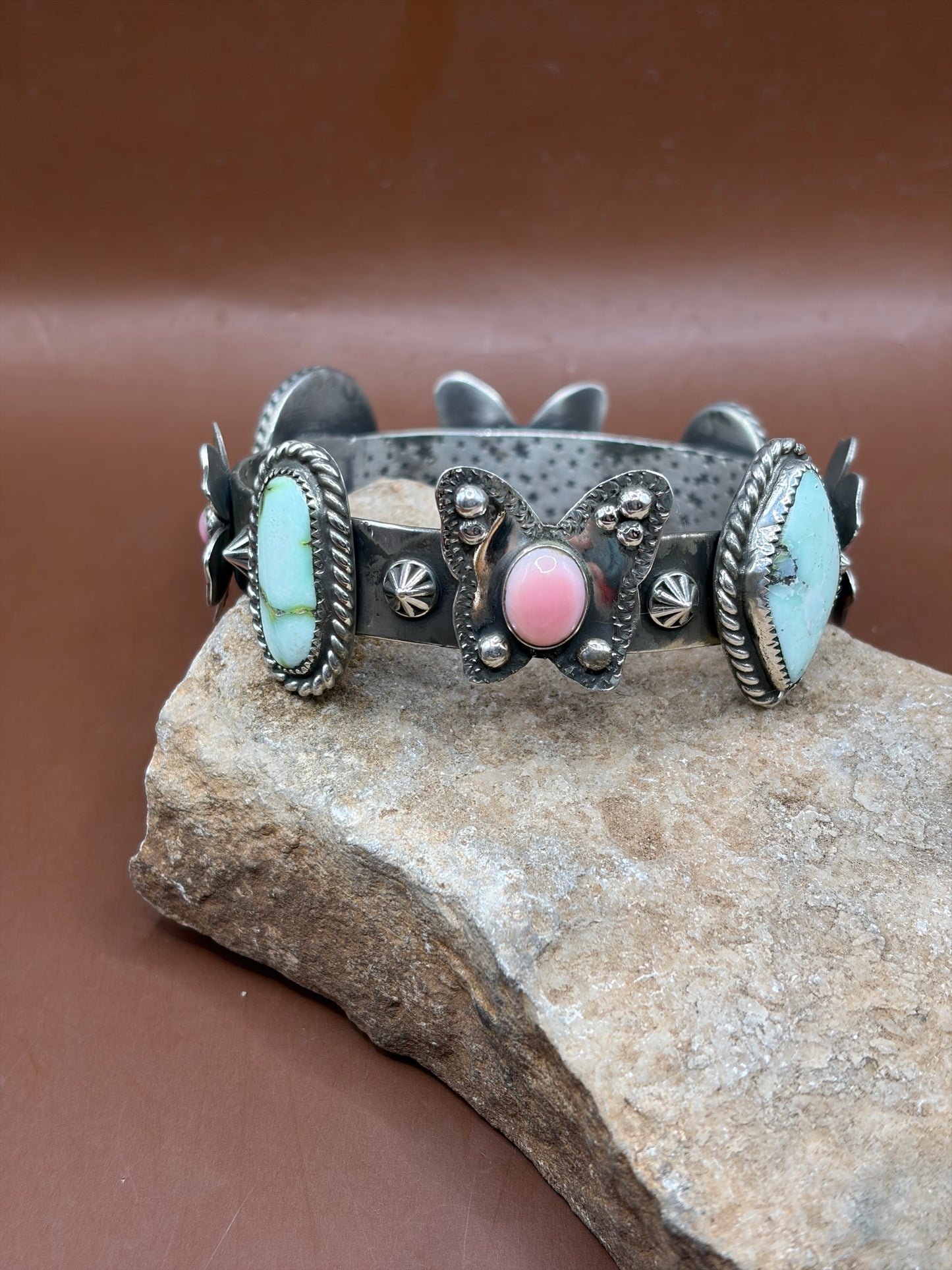 Butterfly Flower Bangle