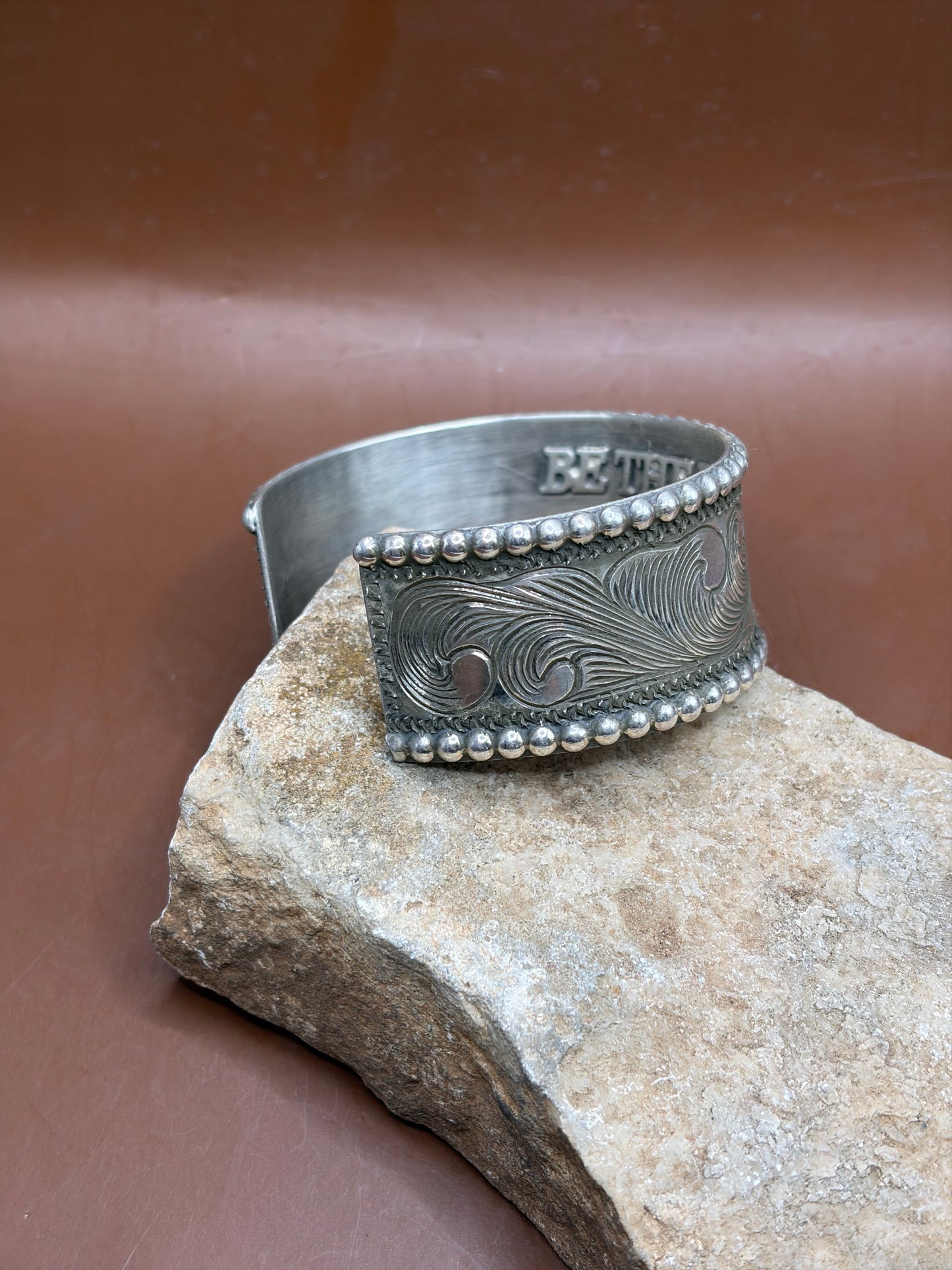 Hand Engraved Cuff