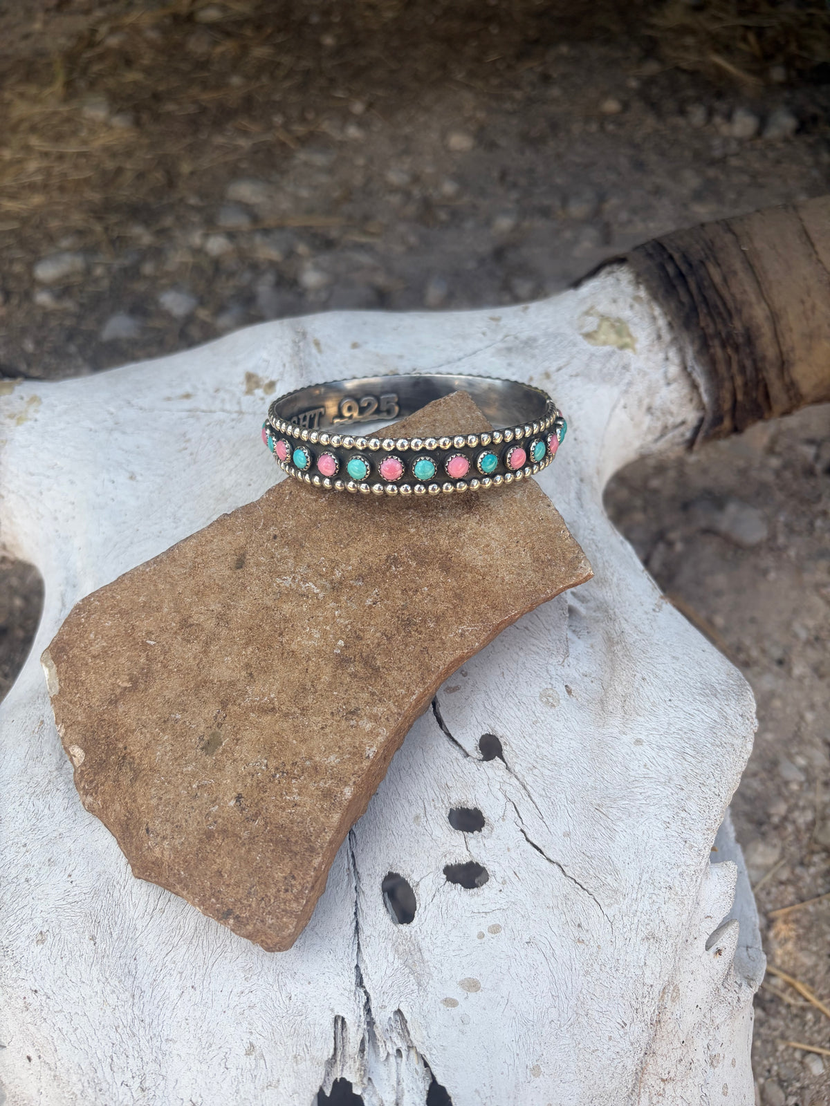 Pink Conch and Turquoise