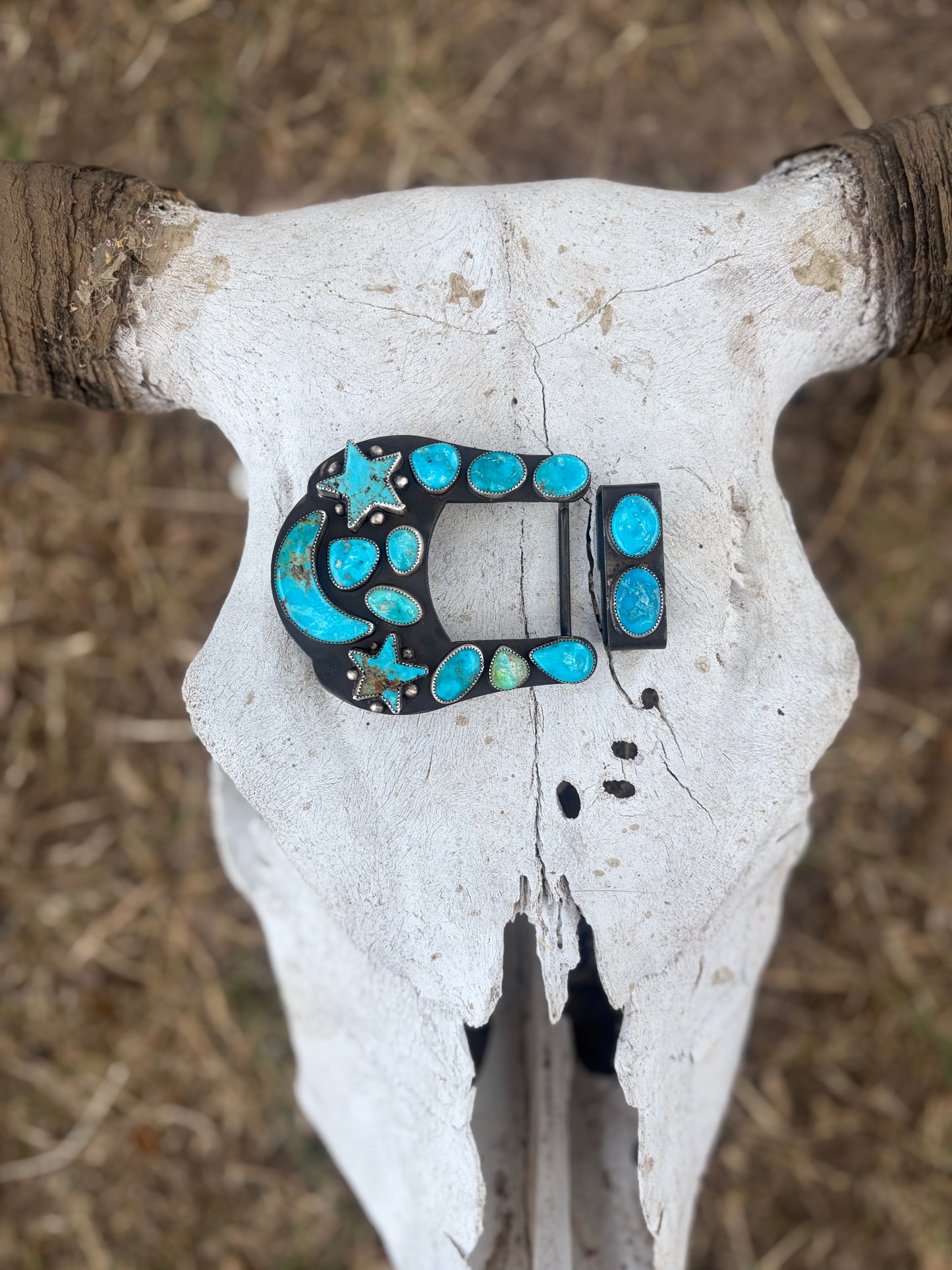 Love you to the Moon Belt Buckle