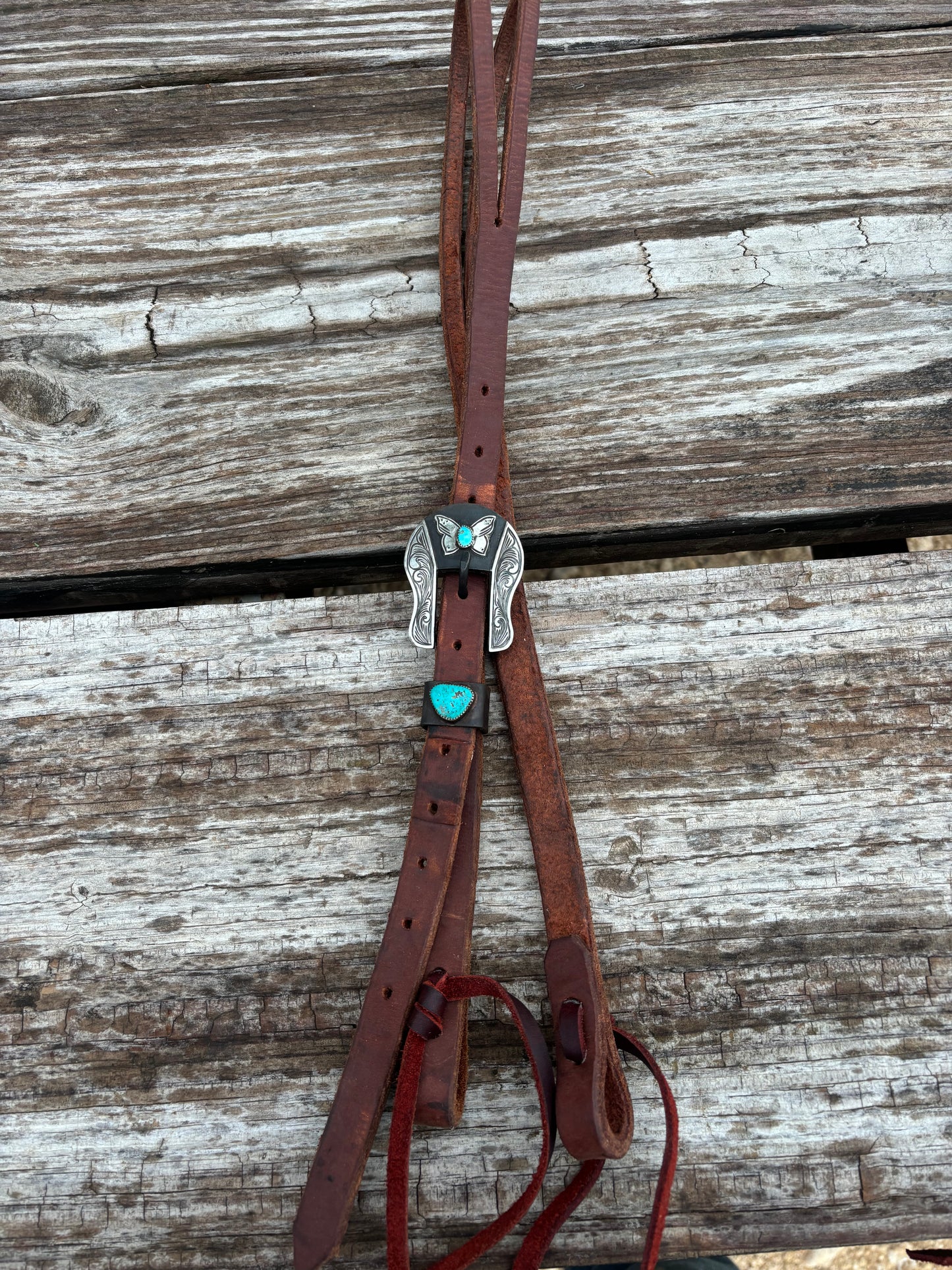 Turquoise Butterfly Buckle