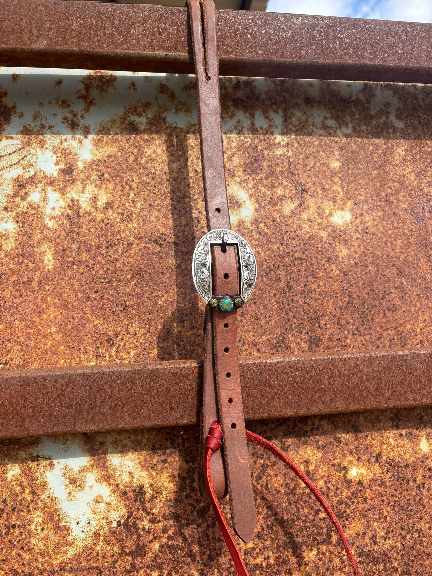 Turquoise Headstall Buckle
