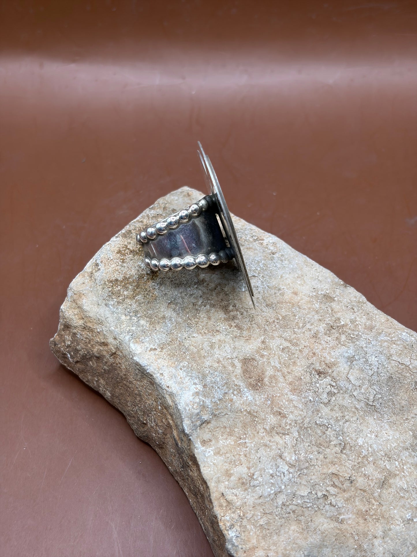 Hand Engraved Adjutable Ring