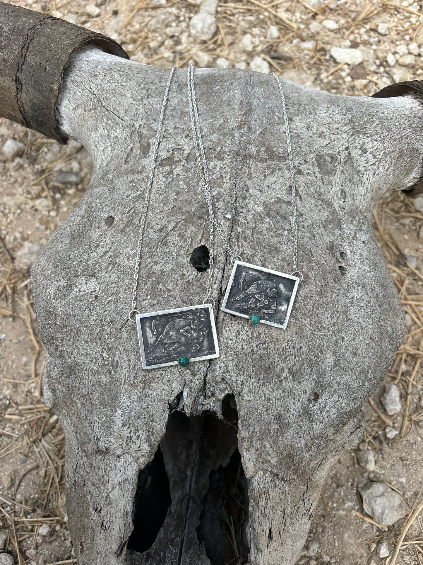 STERLING SILVER Necklace Rodeo/Lifestyle Picture DEPOSIT