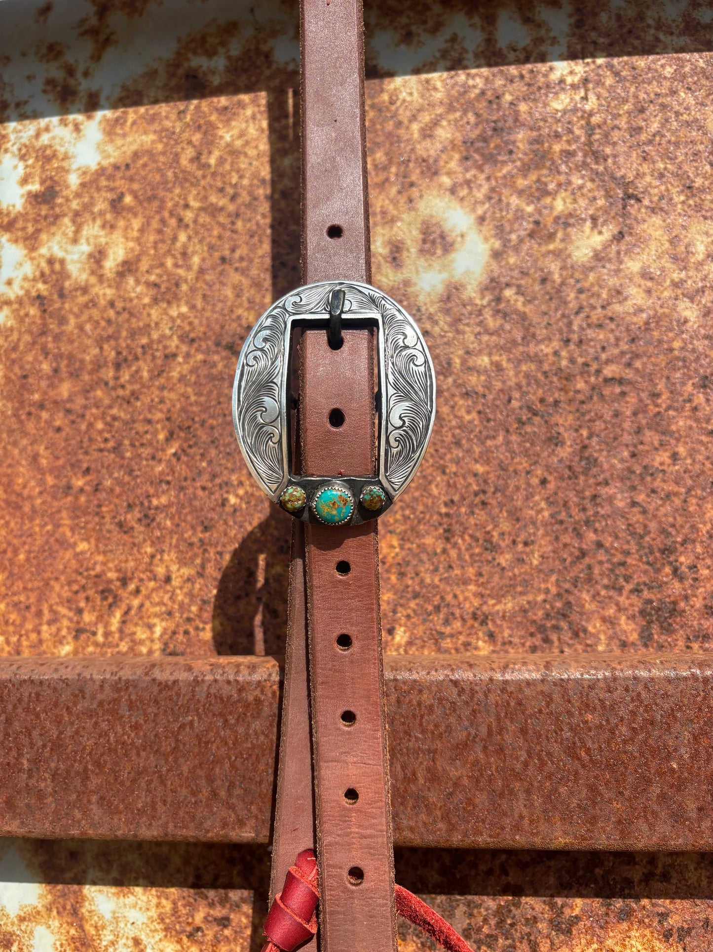Turquoise Headstall Buckle