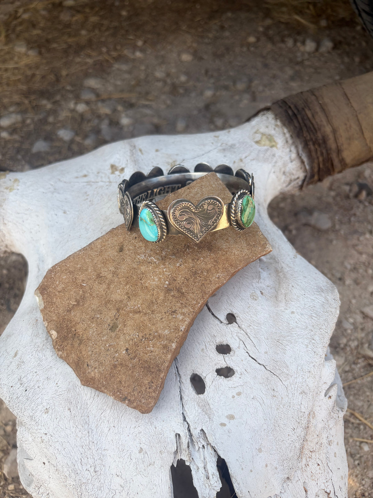Sonoran Gold and Engraved Hearts