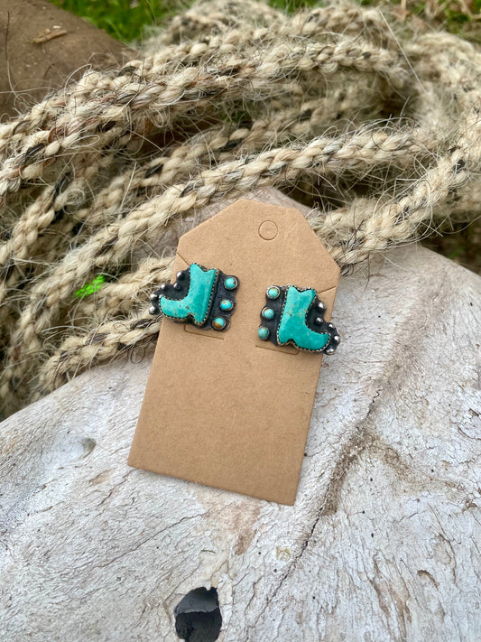 Boot Earrings