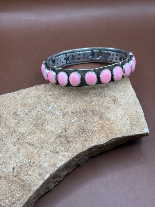 Pink Conch Bangle