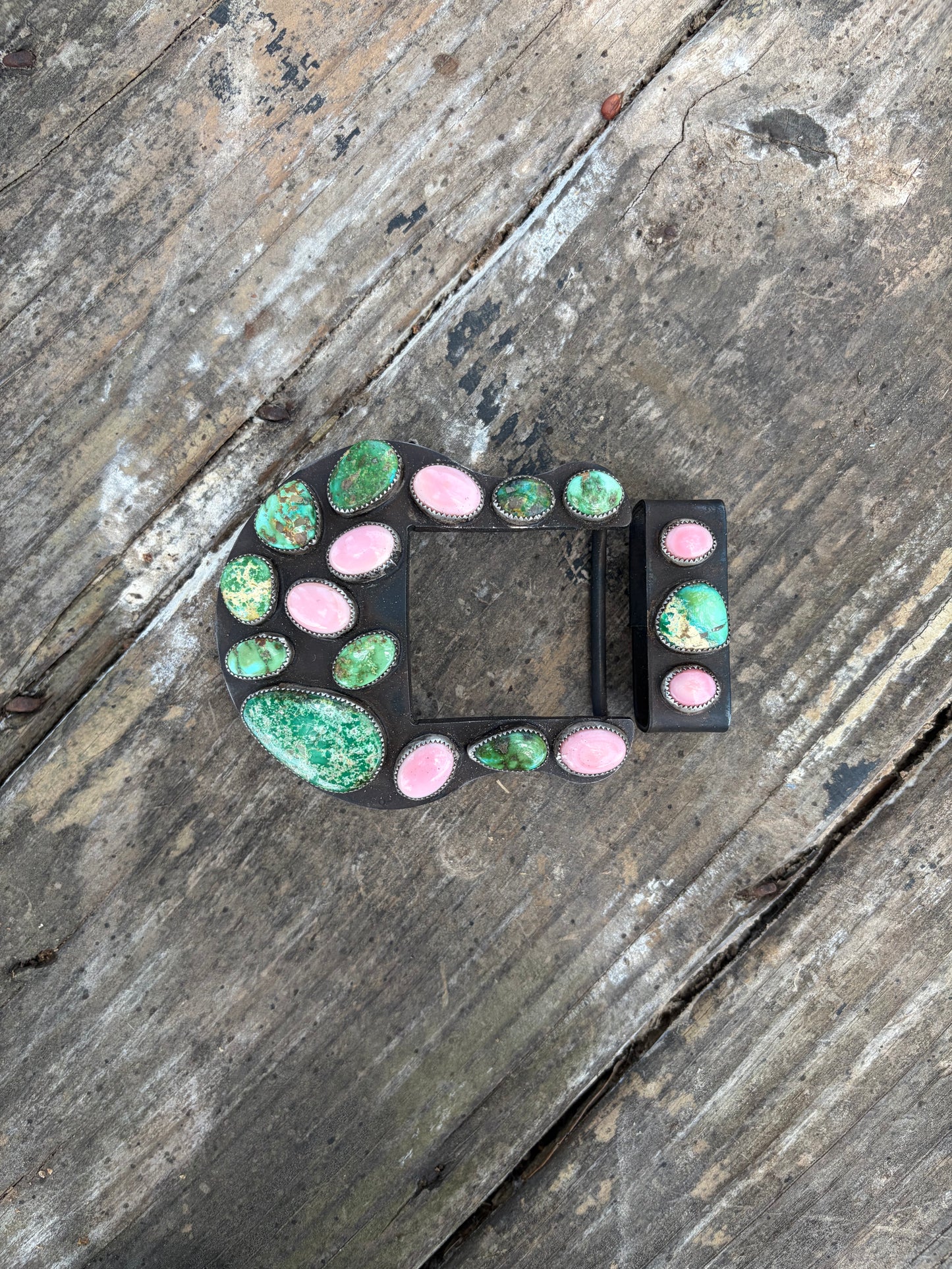 Sonoran Gold Pink Conch Buckle