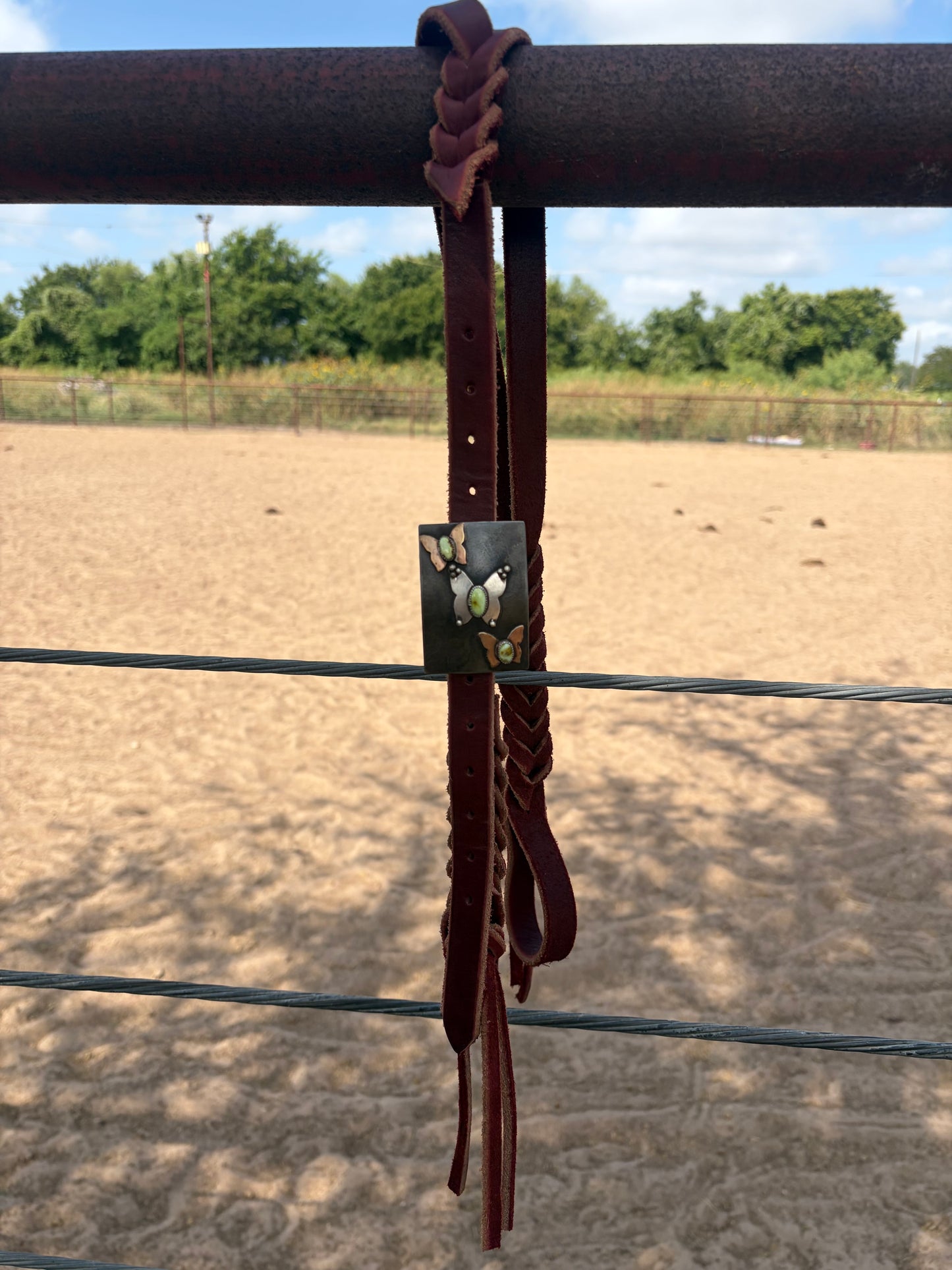 Simple Butterfly Headstall Buckle